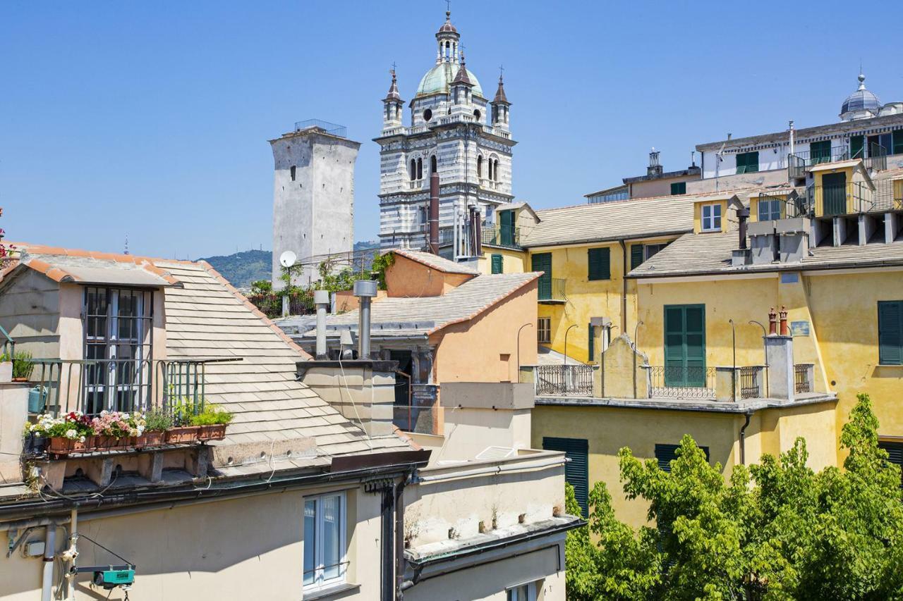 Sui Tetti Del Centro Di Genova By Wonderful Italy Appartement Buitenkant foto